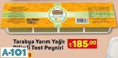 TARABYA YARIM YAĞLI DİLİMLİ TOST PEYNİRİ